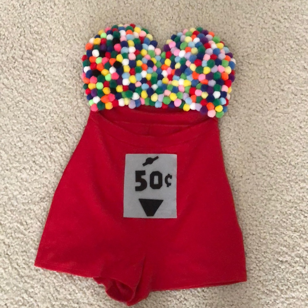 Bubblegum machine Halloween costume!